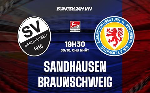 Nhận định Sandhausen vs Braunschweig 19h30 ngày 30/10 (Hạng 2 Đức 2022/23)