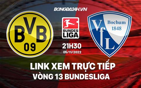 Link xem trực tiếp Dortmund vs Bochum 21h30 ngày 5/11 (Bundesliga 2022/23)