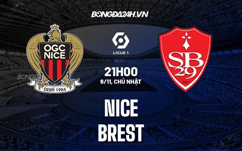 Nhận định - dự đoán Nice vs Brest 21h00 ngày 6/11 (VĐQG Pháp 2022/23)