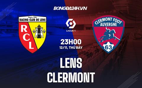 Nhận định bóng đá Lens vs Clermont 23h00 ngày 12/11 (Ligue 1 2022/23)