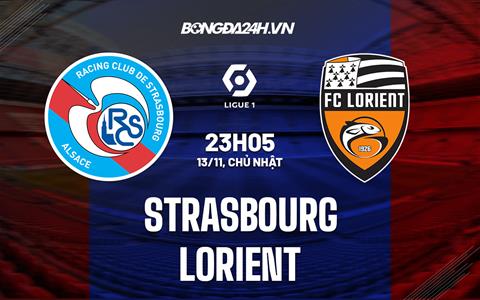 Nhận định, dự đoán Strasbourg vs Lorient 23h05 ngày 13/11 (Ligue 1 2022/23)