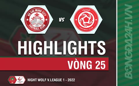 Video tổng hợp: TPHCM - Viettel (Vòng 25 V.League 2022)