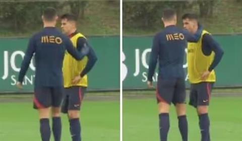 Sau Bruno, tới lượt Joao Cancelo thái độ với Ronaldo