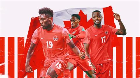 Danh sách đội tuyển Canada thi đấu tại VCK World Cup 2022