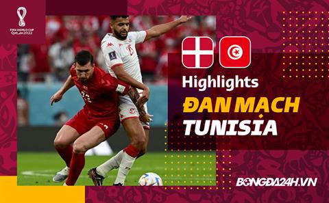 Link xem Video bóng đá Đan Mạch vs Tunisia: Đôi bên đều tịt ngòi