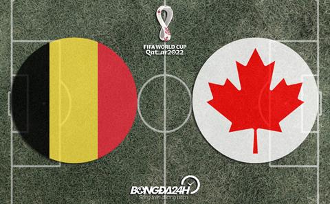 Đội hình chính thức Bỉ vs Canada 02h00 ngày 24/11 (World Cup 2022)