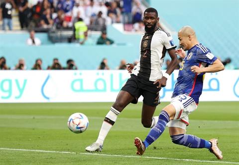Lí giải hành động lạ kỳ của Rudiger trong trận Đức vs Nhật Bản