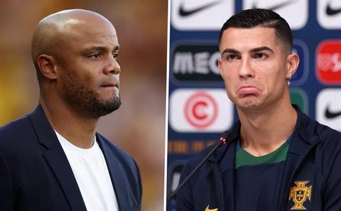 Kompany không thèm Ronaldo: Burnley cần những cầu thủ có thể chạy
