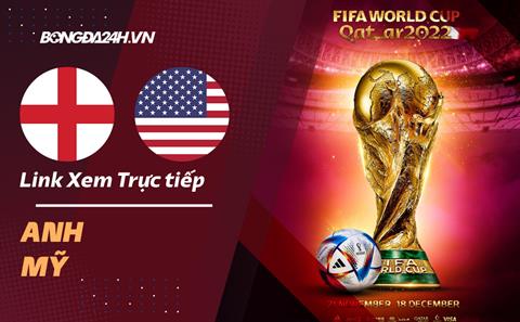 Link xem Anh vs Mỹ trực tiếp bóng đá World Cup 2022 VTV3