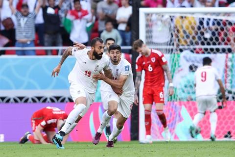 Iran tạo cột mốc mới sau trận thắng tuyển xứ Wales