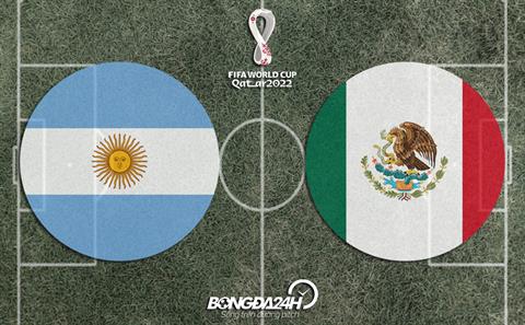 Đội hình chính thức Argentina vs Mexico 02h00 ngày 27/11 (World Cup 2022)