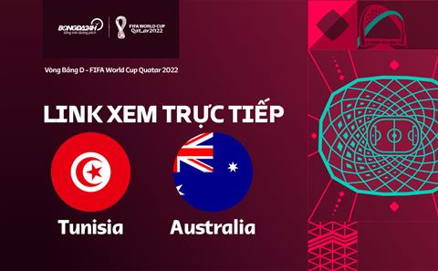 Trực tiếp bóng đá World Cup 2022: Tunisia vs Australia link xem trực tuyến VTV6