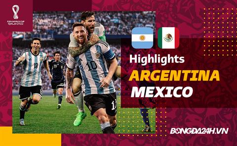 Link xem video bóng đá Argentina vs Mexico World Cup 2022: Messi, Messi, Messi