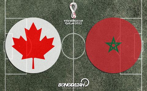 Đội hình chính thức Canada vs Morocco 22h00 ngày 1/12 (World Cup 2022)