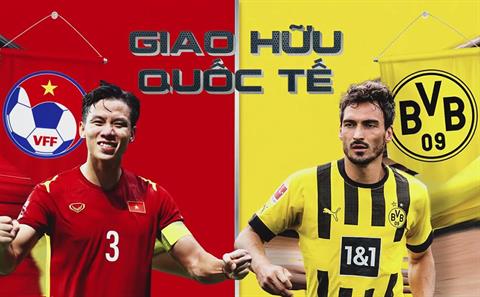 Lịch thi đấu bóng đá hôm nay 30/11/2022: Việt Nam vs Dortmund