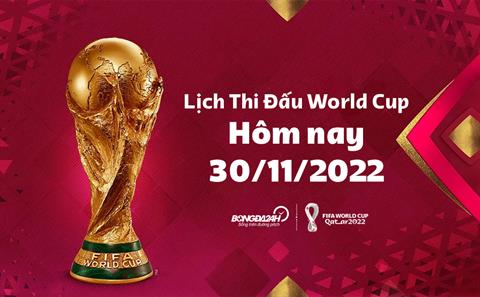 Lịch thi đấu World Cup hôm nay 30/11: Tunisia vs Pháp; Ba Lan vs Argentina