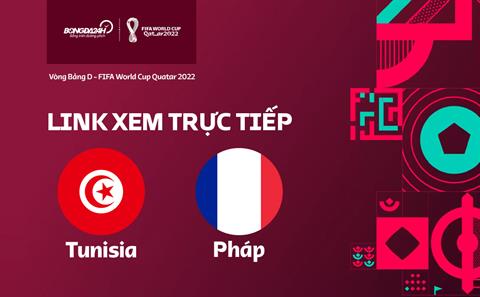 Trực tiếp bóng đá World Cup 2022: Tunisia vs Pháp link xem VTV2