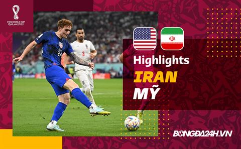 Link xem video tổng hợp nhanh Iran vs Mỹ: Pulisic tỏa sáng giúp Hoa Kỳ đi tiếp
