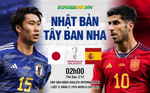 Nhận định Nhật Bản vs Tây Ban Nha (02h00 ngày 2/12): Khó có bất ngờ