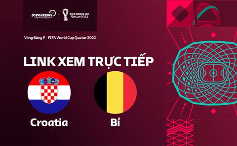 Trực tiếp bóng đá World Cup 2022: Croatia vs Bỉ link xem VTV2 VTV6 Cần Thơ