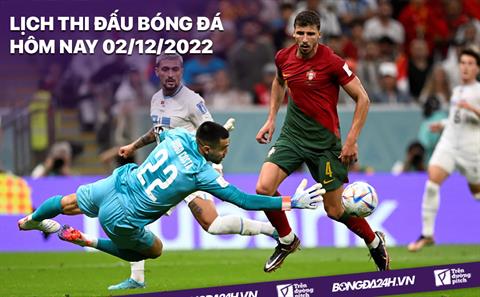 Lịch thi đấu bóng đá hôm nay 2/12: Hàn Quốc vs Bồ Đào Nha; Cameroon vs Brazil
