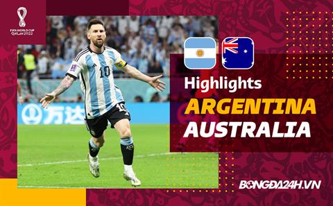 Link xem video bóng đá Argentina - Australia: Chuột túi dừng bước