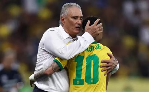Neymar gửi lời tri ân cảm động tới HLV Tite