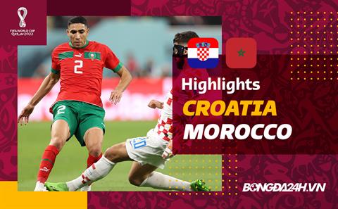 Link xem video bóng đá Croatia vs Morocco tranh hạng ba World Cup 2022