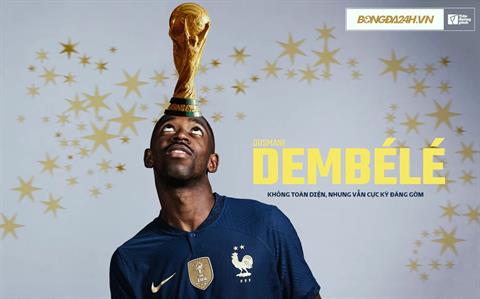 Một Ousmane Dembele cực đáng gờm ở World Cup 2022