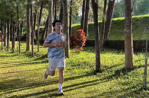 Công Phượng nỗ lực tập luyện trước ngày sang Nhật 