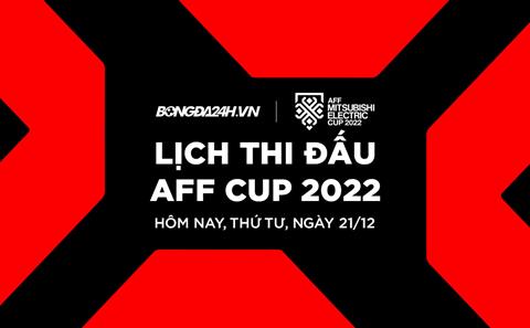Lịch thi đấu ĐT Việt Nam hôm nay 21/12/2022 mấy giờ đá? xem ở đâu?