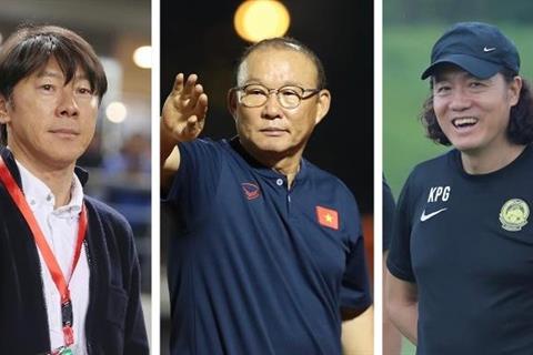 HLV Shin Tae Yong nói gì về sự xuất hiện của ba nhà cầm quân Hàn Quốc ở AFF Cup?