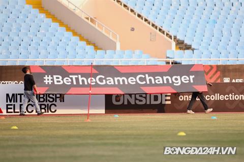 Sân Mỹ Đình được yêu cầu thay đổi trước trận gặp Myanmar