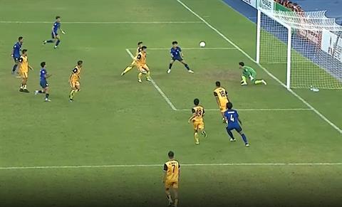 VIDEO: Campuchia nhanh chóng gỡ hòa trước Brunei 