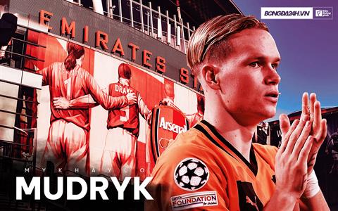 Nhìn thấy gì từ thương vụ theo đuổi Mudryk của Arsenal?