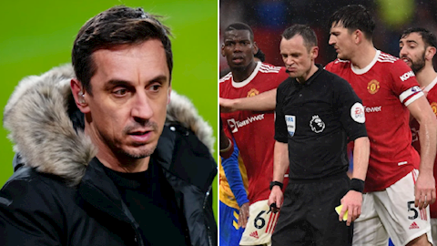 Gary Neville cạn lời với cách mà MU mất điểm