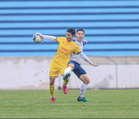 Vắng Quang Hải, Hà Nội để Nam Định cầm chân trong trận giao hữu