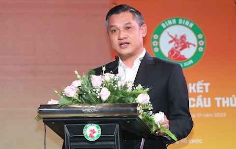 Chủ tịch CLB Bình Định cảm ơn Hà Nội vì đã nhả Đình Trọng
