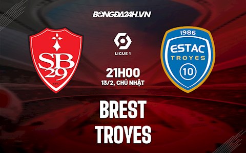 Nhận định bóng đá Brest vs Troyes 21h00 ngày 13/2 (VĐQG Pháp 2021/22)