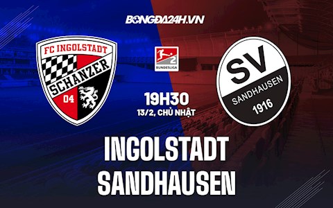 Nhận định,  Ingolstadt vs Sandhausen 19h30 ngày 13/2 (Hạng 2 Đức 2021/22)