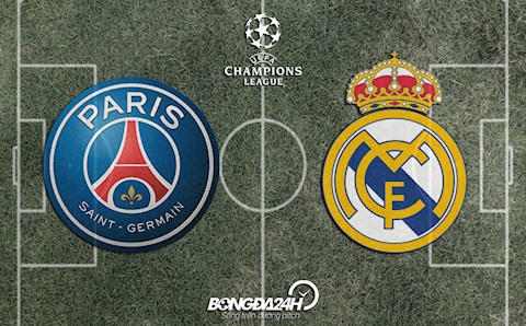 Đội hình chính thức PSG vs Real Madrid 3h00 ngày 16/2/2022