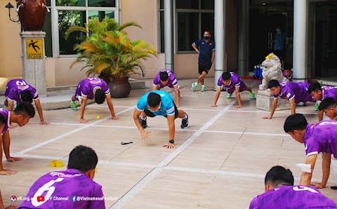 U23 Việt Nam huỷ buổi tập vì ngại Covid