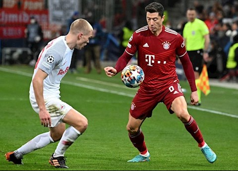Những con số thú vị sau trận đấu giữa Salzburg vs Bayern tại Champions League