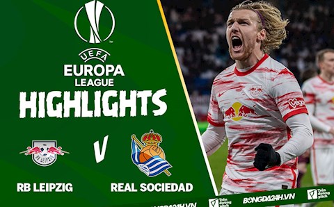 Video tổng hợp: RB Leipzig vs Sociedad Europa League 2022