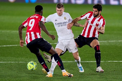 Lịch thi đấu bóng đá hôm nay 3/2: Bilbao vs Real Madrid