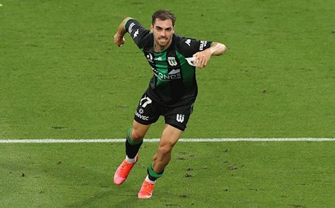 Video: Siêu phẩm bọ cạp ấn tượng ở giải VĐQG Australia