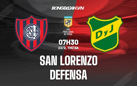 Nhận định San Lorenzo vs Defensa 7h30 ngày 22/2 (VĐQG Argentina 2022)