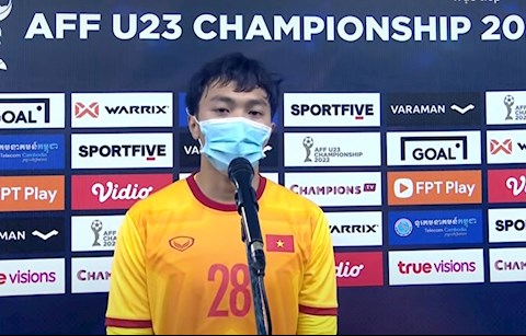 Thủ thành Tuấn Hưng tiết lộ bí quyết bắt penalty trước Timor Leste