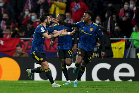 Chấm điểm cầu thủ MU trước Atletico Madrid: Vinh danh Anthony Elanga