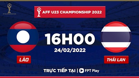 Vượt qua U23 Lào, U23 Thái Lan lọt vào chung kết AFF Cup 2022